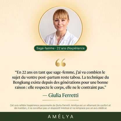 Enfin du maintien, sans se sentir enfermée — Amélya